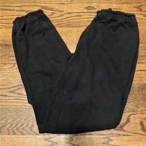 Abercrombie & Fitch Black Jogger Sweatpants Soft A&F Collection Size M